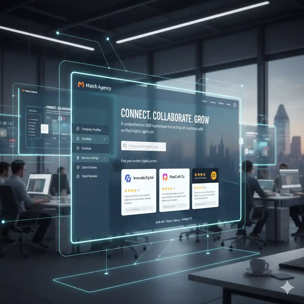 Match Agency – UK Digital Agency Marketplace Platform